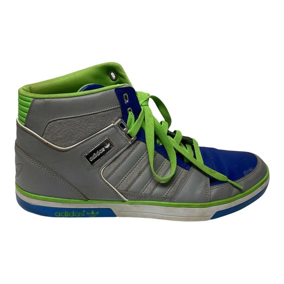 adidas Other - Adidas Originals Hard Court Basketball Shoes Size 12 Blue Green art g99348
